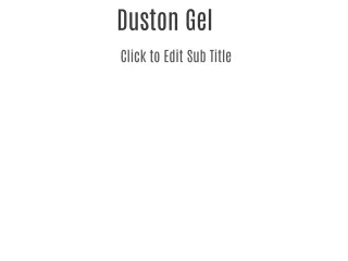 Duston Gel