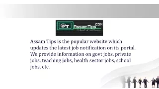 Assam Career | DHE Assam | Govt Job Vacancy in Assam