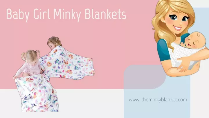 baby girl minky blankets