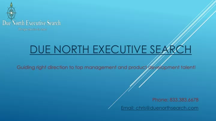 due north executive search