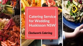 Catering Service for Wedding Huskisson NSW
