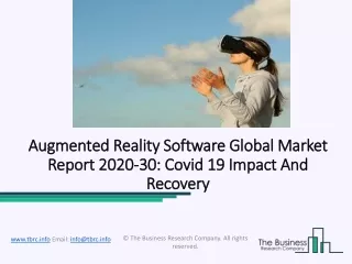 augmented reality augmented reality software