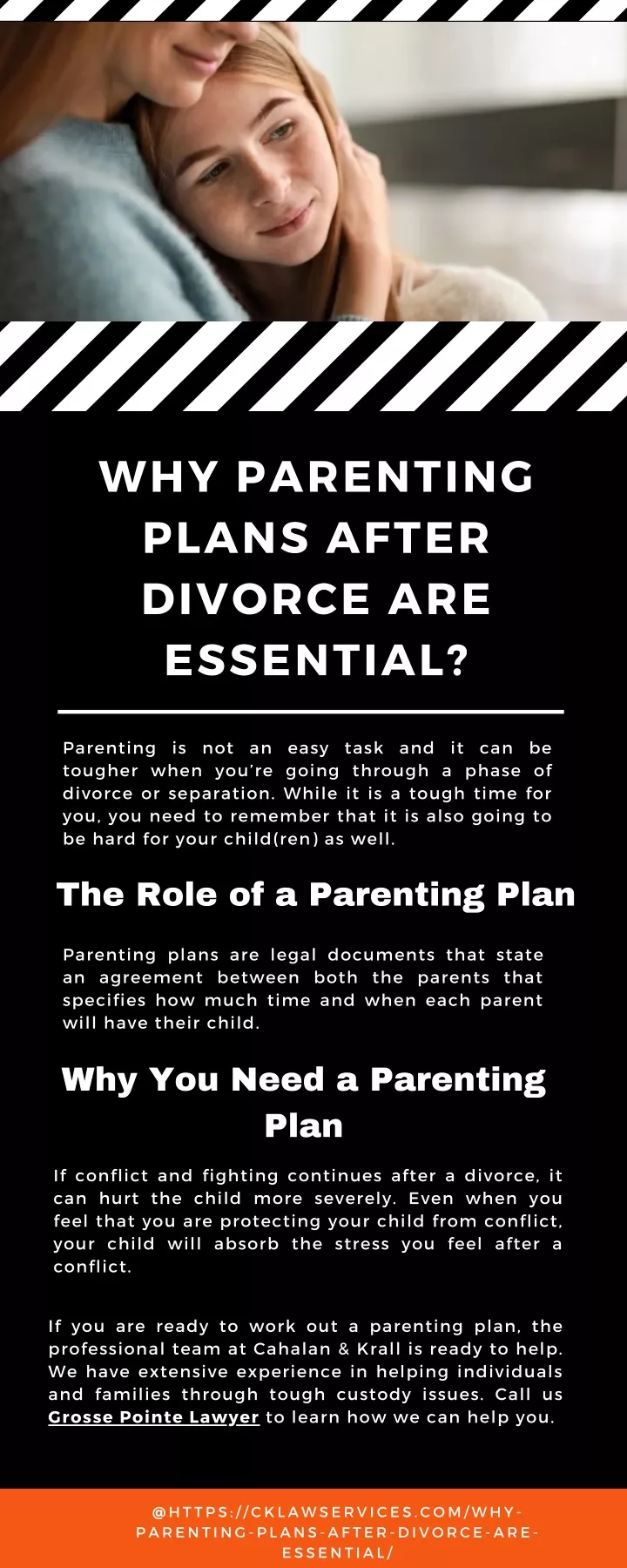 why parenting plans after divorce are essential