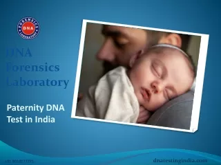 Paternity DNA Testing in India
