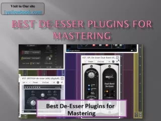 Best De-Esser Plugins for Mastering