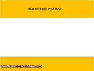 Best online astrologer in Chennai