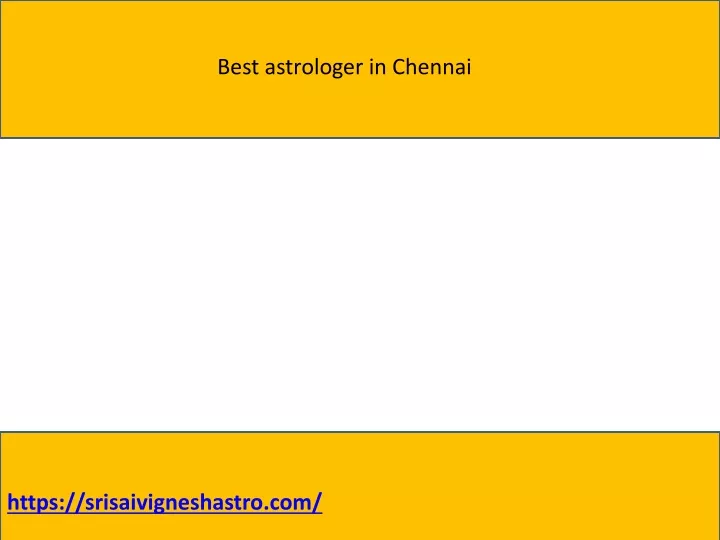best astrologer in chennai