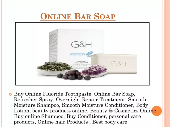 online bar soap