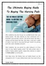 The Ultimate Buying Guide To Buying The Nursing Pads