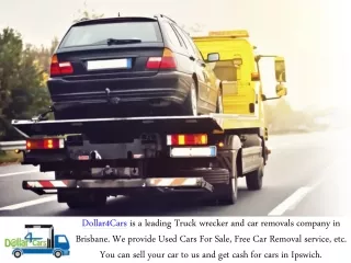 Want To Get The Best Car Removals Service - Contact Us