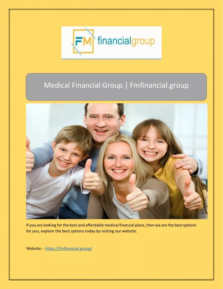 medical financial group fmfinancial group