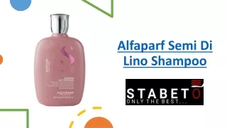 alfaparf semi di lino shampoo