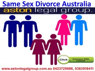 Best Divorce Lawyer to Applying for Separation Melbourne