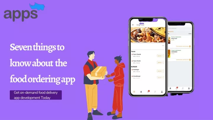 seven things to know about the food ordering app