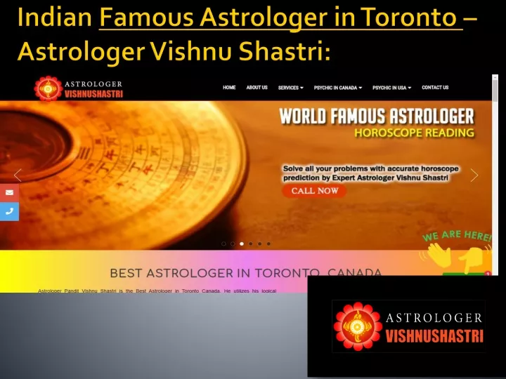 indian famous astrologer in toronto astrologer vishnu shastri