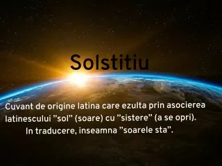Solstitiu