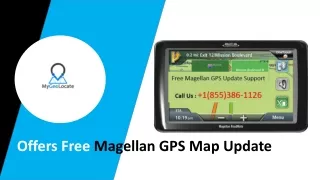 Free Magellan GPS Map Update