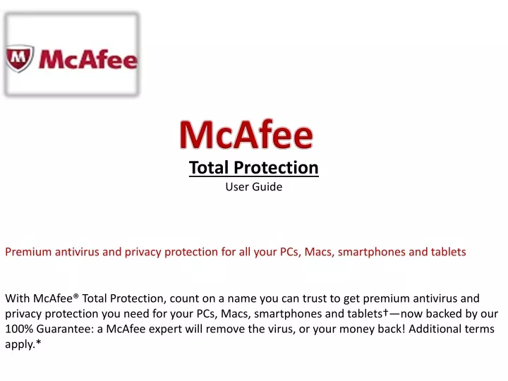total protection user guide