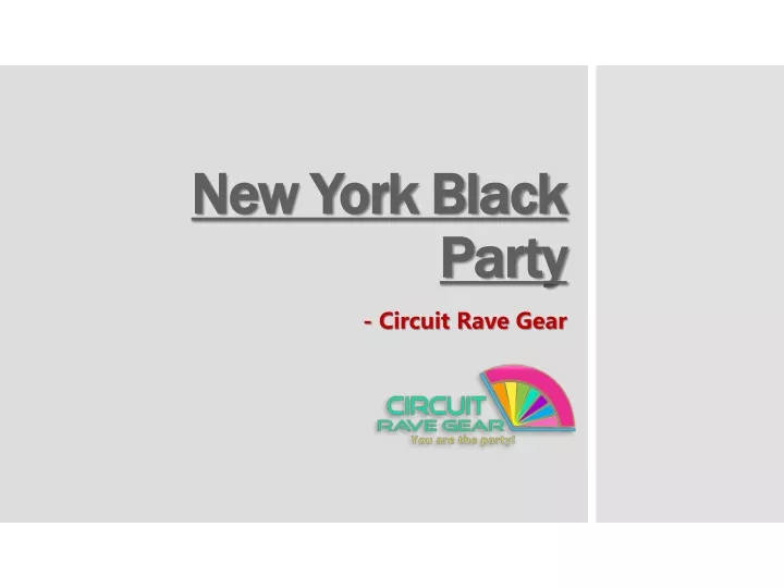 new york black party