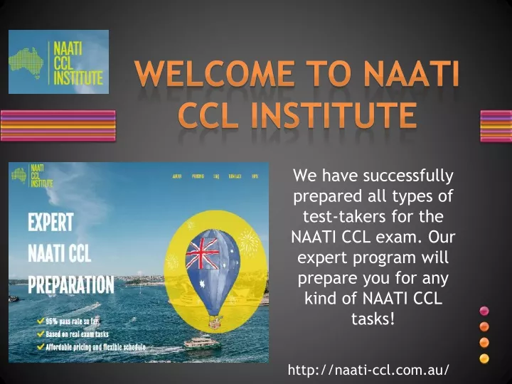 welcome to naati ccl institute