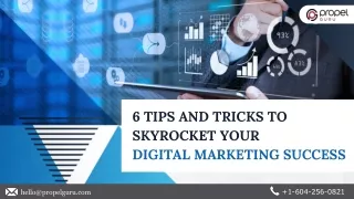 6 Tips And Tricks To Skyrocket Your Digital Marketing Success