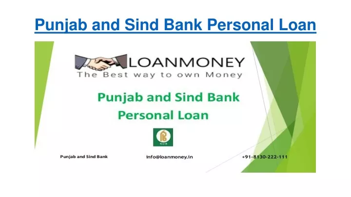 punjab and sind bank personal loan