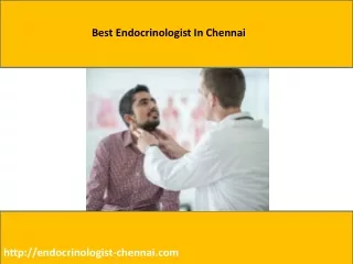 Best Endocrinologist In Chennai