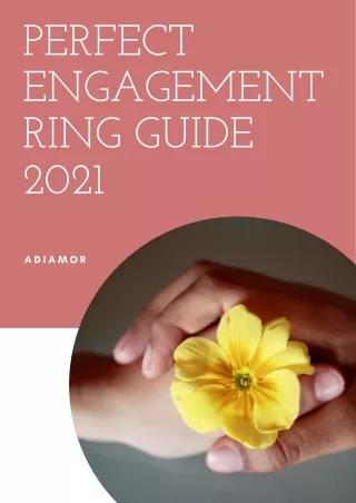 Engagement Ring Buying Guide 2021