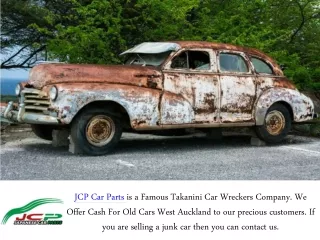 Earn Some Cash And Sell Your Old Car - Japanese Car Parts