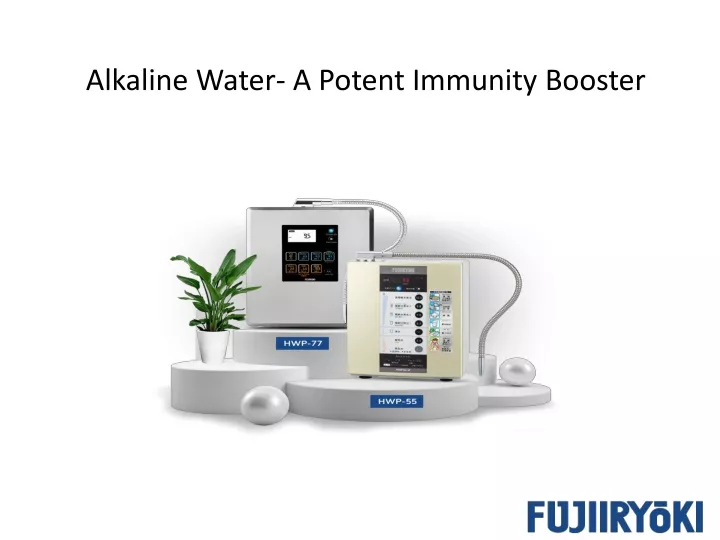 alkaline water a potent immunity booster