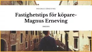 Tips om hemköp-Magnus Erneving
