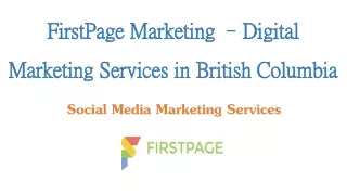 FirstPage Marketing – Digital Marketing Services In British Columbia