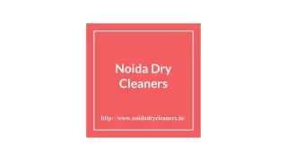 Best dry cleaning Noida by Noidadrycleaner