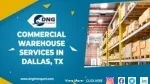 Commercial warehouse services in DALLAS, TX - slide 1