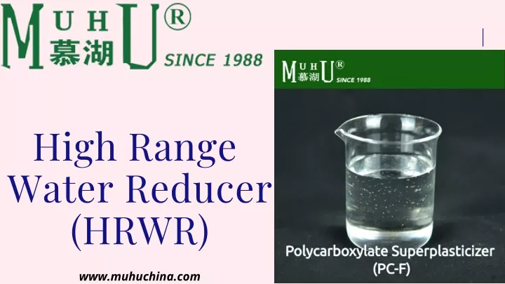 high range water reducer hrwr