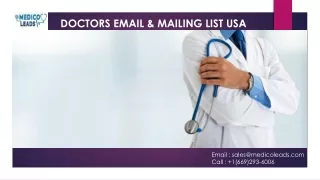 Doctors Email List | Doctors Contact Database | USA