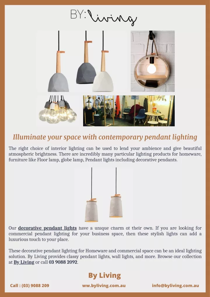 illuminate your space with contemporary pendant