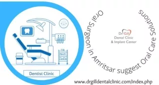 Dental clinic in Amritsar | Best Dentists In Amritsar| Dr. Gill Dental clinic