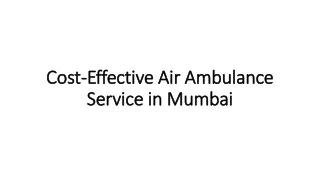 cost effective air ambulance service in mumbai