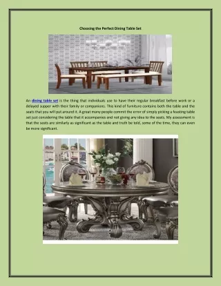 Kitchen table and chairs | soogomall.com