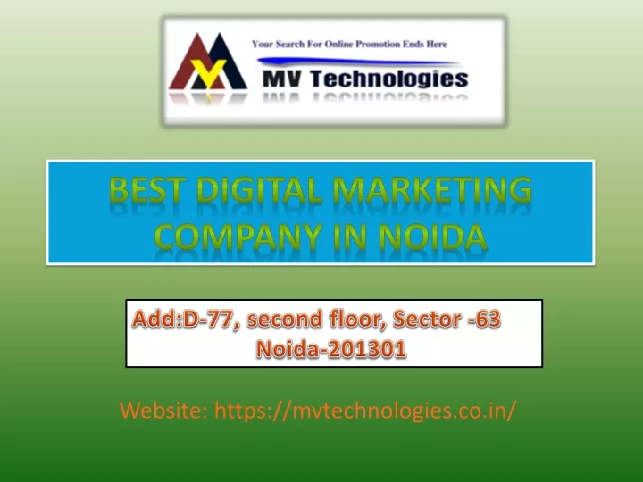 best digital marketing company in noida