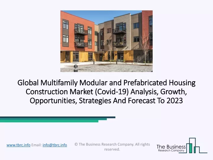 global multifamily modular and prefabricated
