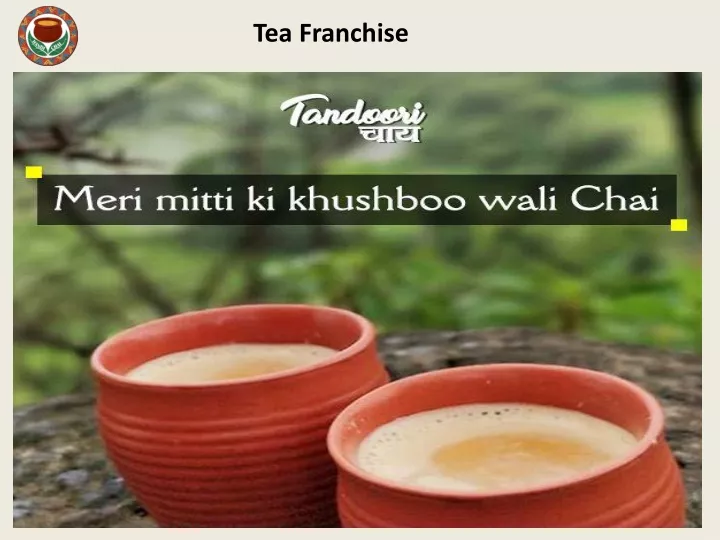tea franchise