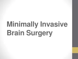 PPT - Minimally Invasive Spine Surgery PowerPoint Presentation, Free ...