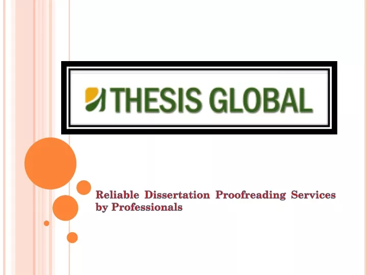 reliable dissertation proofreading services by professionals