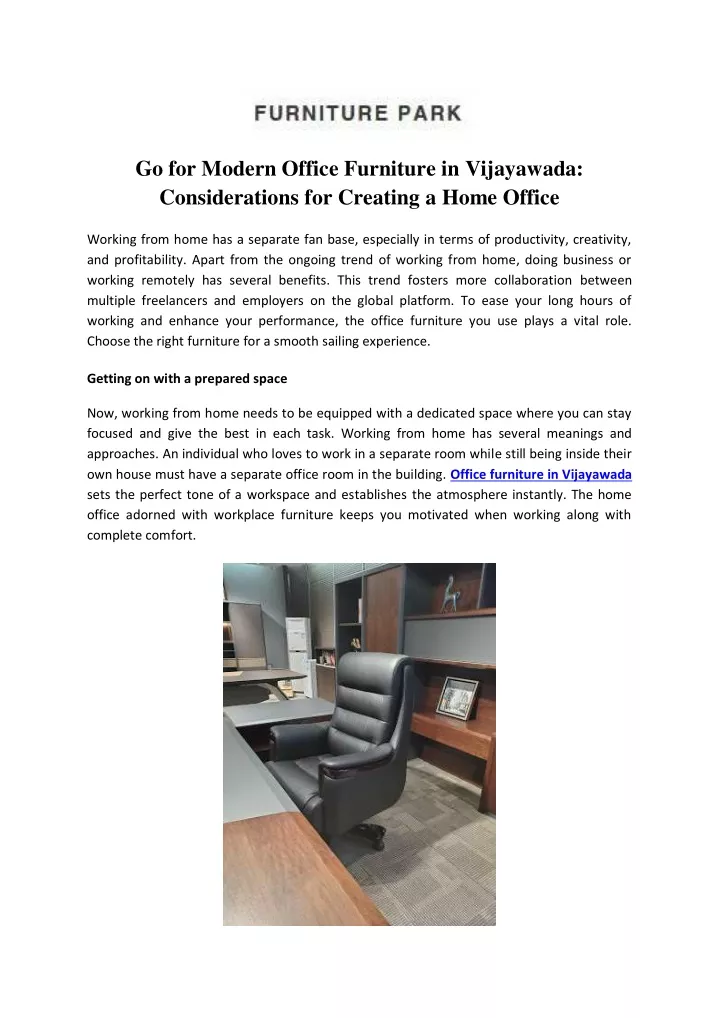 go for modern office furniture in vijayawada