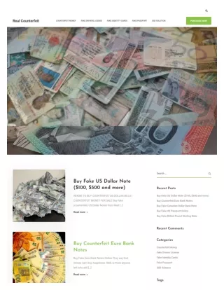Buy Fake US Dollar Note