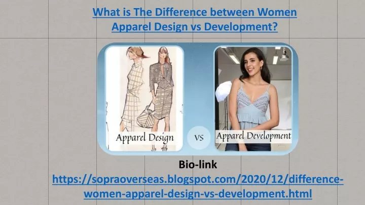 what is the difference between women apparel