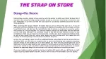 Strap-On Store - slide 1