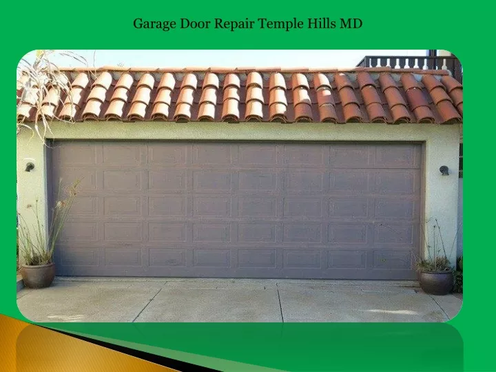 garage door repair temple hills md